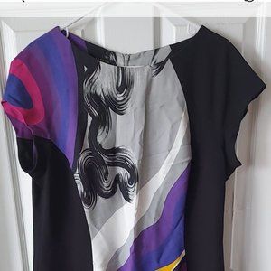 COPY - Escada abstract sheath dress